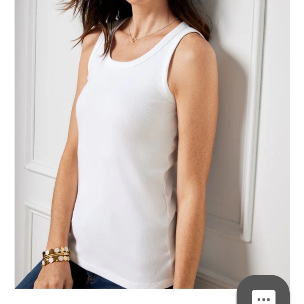 Blue tank top from Talbots new with tags.